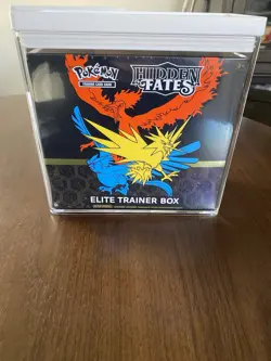 Pokemon TCG Hidden Fates Elite Trainer Box ETB Sun & Moon New SEALED W/ Case - Image 1
