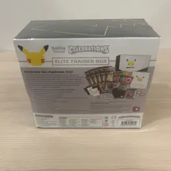 Pokemon Celebrations Elite Trainer Box ETB TCG 25th Anniversary RIP on side 820650809439 - Image 3