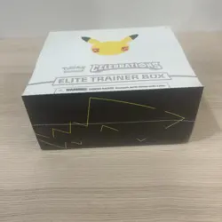 Pokemon Celebrations Elite Trainer Box ETB TCG 25th Anniversary RIP on side 820650809439 - Image 5