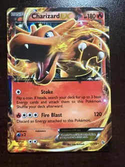 Charizard EX 11/106 Light DMG Pokemon TCG XY Flashfire - Image 1