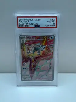 Pokemon Arctibax Paldea Evolved Illustration Rare #209 PSA 10 Gem Mint - Image 1