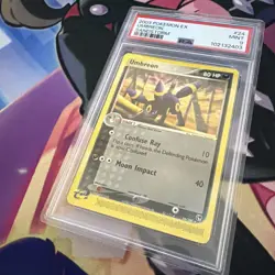 2003 POKEMON EX SANDSTORM #24 UMBREON PSA 9 - Image 2