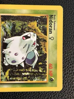 1st Edition Nidoran Pokemon TCG Jungle Set 57/64 Common - Image 2