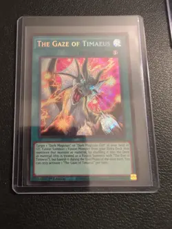 Yugioh! The Gaze of Timaeus Maze of the Muertos MZMU-EN013 Secret Rare - Image 1