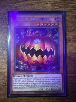 Pumpking the King of Grave Ghosts 1st Edition MZM-EN001 (SECRET RARE) - Image 1