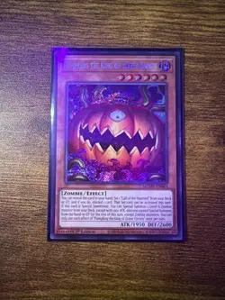Pumpking the King of Grave Ghosts 1st Edition MZM-EN001 (SECRET RARE) - Image 3