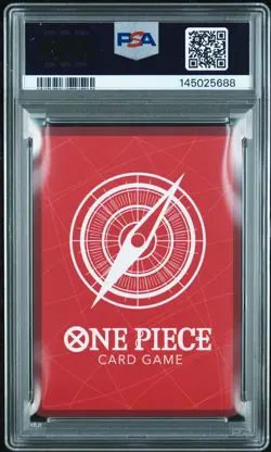 2025 ONE PIECE OP13-CARRYING ON HIS WILL ALTERNATE ART MONKEY D. LUFFY PSA 9 - Image 2