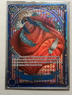 Buggy - OP09-051 SP Gold - The Azure Sea's Seven (OP14) One Piece TCG - NM+ - Image 1