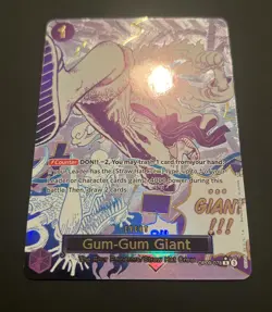 Gum-Gum Giant One Piece PRB-02 Alternate Art OP09-078 (English) - Image 2