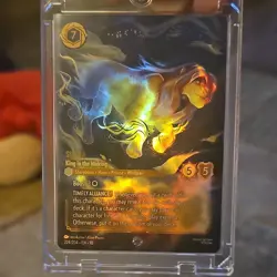 Ravensburger Disney Lorcana Simba-King in the Making Foil Enchanted Alt Art 5/5 - Image 1