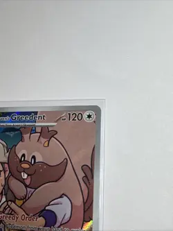 Arven's Greedent 205/182 Sv10: Destined Rivals Holo Full Art Pokemon Card - Image 3