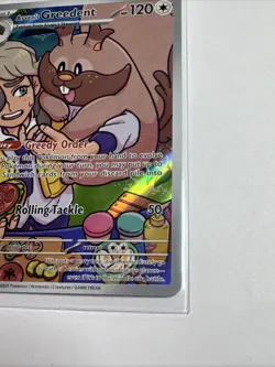 Arven's Greedent 205/182 Sv10: Destined Rivals Holo Full Art Pokemon Card - Image 4
