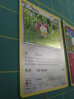 Marill 010/012 & Skitty 012/012 McDonald's 2015 Confetti Holo Cards Lot Pokemon - Image 3