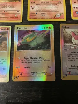 Pokemon TCG Nintendo 3 Holos and Other Cards 14 Card Lot Vintage - Image 3