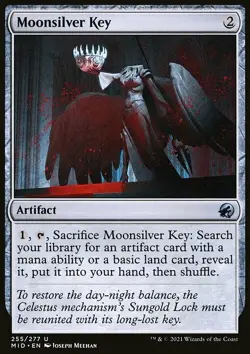 Moonsilver Key - Non-Foil - mid - 255 | MTG Card - Image 3