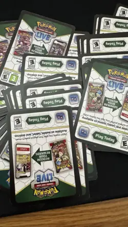 Online Code Cards - 15x Random Pokemon TCG, Digital MSG Delivery - Image 1