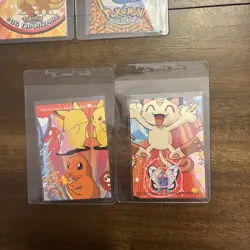Pokemon Tcg Card Lot Topps Charizard Lugia Die Cut Non Holo Wow Vintage Fire - Image 3