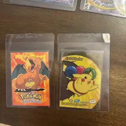 Pokemon Tcg Card Lot Topps Charizard Lugia Die Cut Non Holo Wow Vintage Fire - Image 4