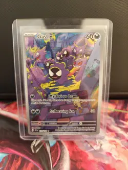 Pokemon Cards - Gastly 177/162 Illustration Rare - Temporal Forces - NM {227} - Image 1