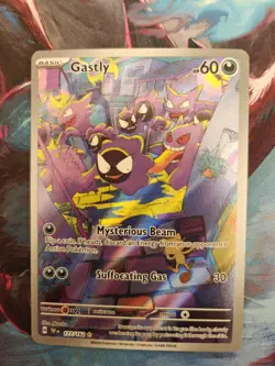 Pokemon Cards - Gastly 177/162 Illustration Rare - Temporal Forces - NM {227} - Image 2