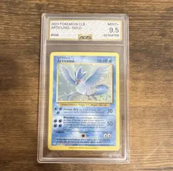 Pokemon Articuno 009/034 Trading Card Game Classic Holo AGS 9.5 2023 - Image 1