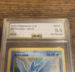 Pokemon Articuno 009/034 Trading Card Game Classic Holo AGS 9.5 2023 - Image 3