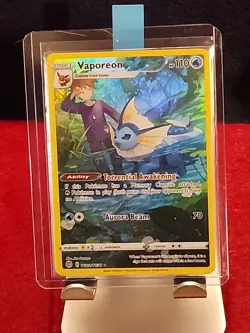 VAPOREON TG02/TG30- Brilliant Stars Trainer Gallery NM-M POKEMON CARD TCG CCG EN - Image 1