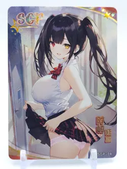 Secret Words - Anime Waifu SGP Trading Card - Image 1