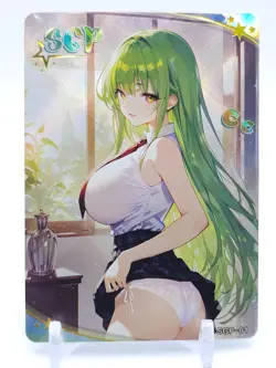 Secret Words - Anime Waifu SGP Trading Card - Image 1