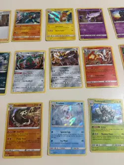 Pokemon 18 Card Bulk HOLO Lot LP-HP Uncommon Holographic Scorbunny Cinderace - Image 3