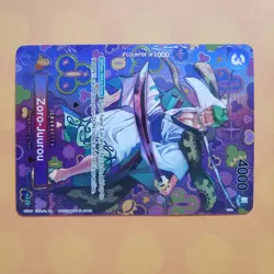 One Piece OP05-067 Zoro-Juurou SP Alternative Art TCG English Card - Image 3