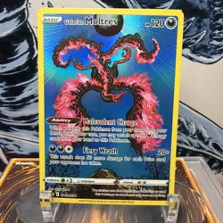 Galarian Moltres SWSH284 SWSH: Sword & Shield Promo Cards Holo + BONUS HOLO - Image 1