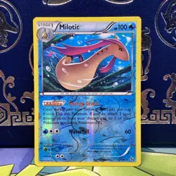 Milotic 23/106 XY Flashfire Reverse Holo Rare Pokemon Card - LP - Image 1