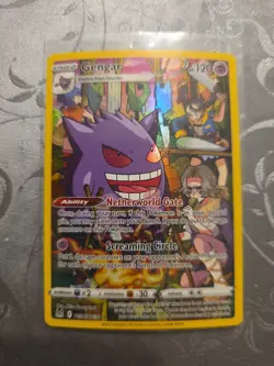 Pokemon Gengar Ultra Rare Holo Lost Origin Alt Art TG06/TG30 TCG Card - Image 1