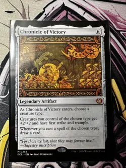 Chronicle of Victory Legendary Artifact 0253 ECL Magic: The Gathering - Image 1