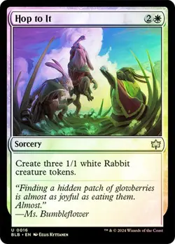 MTG-Hop to It Bloomburrow(NM-FOIL)#16 - Image 1
