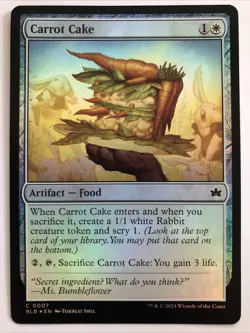 MTG Bloomburrow Carrot Cake Foil 0007 NM - Image 1