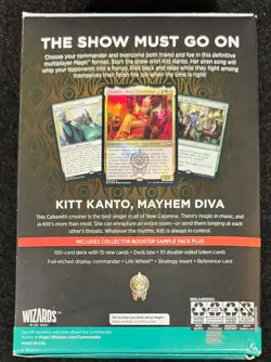 Magic the Gathering MTG Streets New Capenna Commander Deck Cabaretti Cacophony - Image 4