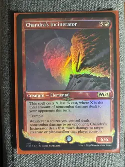 Chandra's Incinerator (Showcase) Core Set 2021 Foil - Image 1