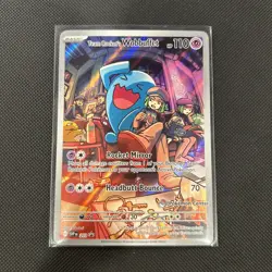 Team Rocket's Wobbuffet SVP 203 Pokemon Center Exclusive Promo NM - Image 1
