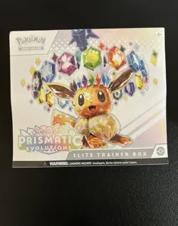 Sealed Pokemon TCG Scarlet Violet Prismatic Evolutions Elite Trainer Box ETB - Image 1