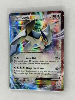 Lugia EX 68/98 Ultra Rare Holo XY Ancient Origins Pokemon TCG NM - Image 3