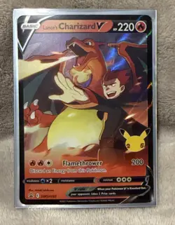 Pokemon Lance's Charizard V SWSH133 Promo Holo Sword & Shield TCG Card - Image 1