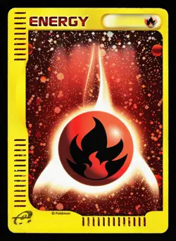 Fire Energy Holo Promo Mcdonald's E Pack 2002 Pokemon Japanese HP - Image 1