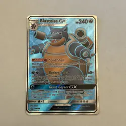 Pokemon - TCG Blastoise GX SM189 Full Art - Promo MP - Image 1
