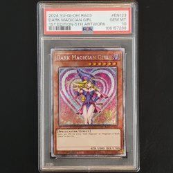 Psa 10 Yu-Gi-Oh! Dark Magician Girl (Platinum Secret Rare) 5th art RA03-EN123 - Image 2