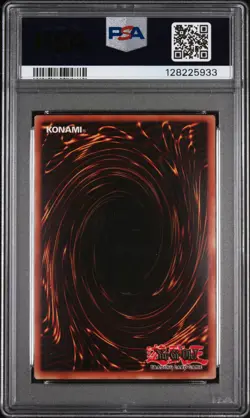 2002 YU-GI-OH! LOB-LEGEND OF BLUE EYES WHITE DRAGON #000 TRI-HORNED DRAGON PSA 3 - Image 2