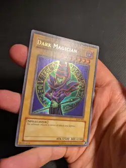 Yugioh Dark Magician LOB-005 Ultra Rare OG Print NM/M! - Image 3