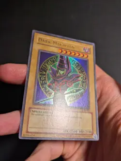Yugioh Dark Magician LOB-005 Ultra Rare OG Print NM/M! - Image 4