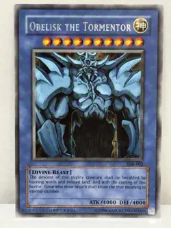 Obelisk the Tormentor (Secret Rare) GBI-002 Yu-Gi-Oh! Duel Monsters #1 - Image 1
